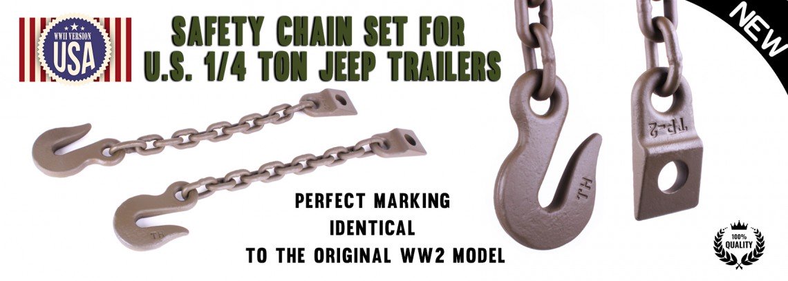 Safety chain 1/4t Trailer Jeep