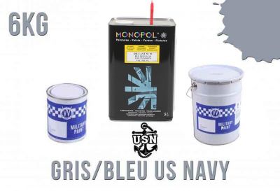 KIT PEINTURE GRIS/BLEU US NAVY