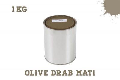 PEINTURE OLIVE DRAB ORDNANCE STOCK MAT1.1  1KG