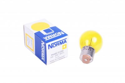 AMPOULE DE B/O JAUNE 24V 45W "BA21S"