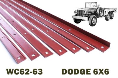 KIT DE 7 RAILS DE PLANCHER POUR DODGE 6X6