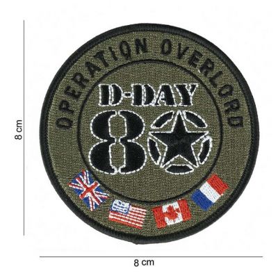 PATCH D-DAY OPERATION OVERLORD D-DAY 80